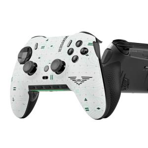 SCUF ENVISION PRO V1 (2023) COD Warzone (Light) Wireless PC Only Gaming Controller – Five Remappable G-Keys, Remappable Back Paddles, Instant Triggers, iCUE Compatible(White (Warzone))