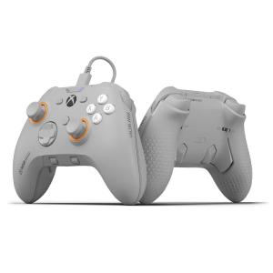 SCUF VALOR PRO Wired Performance Xbox Controller – Customizable Back Paddles, Instant Triggers, Hall Effect Thumbsticks, Audio Controls, Xbox Series X|S, Xbox One, Windows PC – Steel Gray(Light Gray)