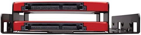 imageCorsair Dual SSD Mounting Bracket 35 Internal Drive Bay to 25 Easy Installation BlackBlack