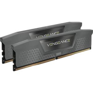 CORSAIR Vengeance DDR5 64GB (2x32GB) Up to 6000MHz CL40 Desktop RAM Kit – AMD EXPO & Intel XMP 3.0 Compatible – Gray