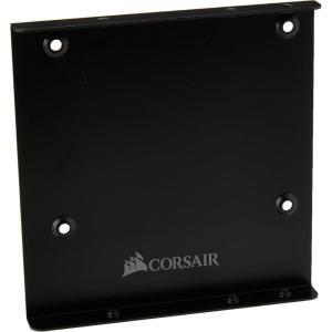 Corsair Single SSD Mounting Bracket (3.5” Internal Drive Bay to 2.5″, Easy Installation) Black(Black)